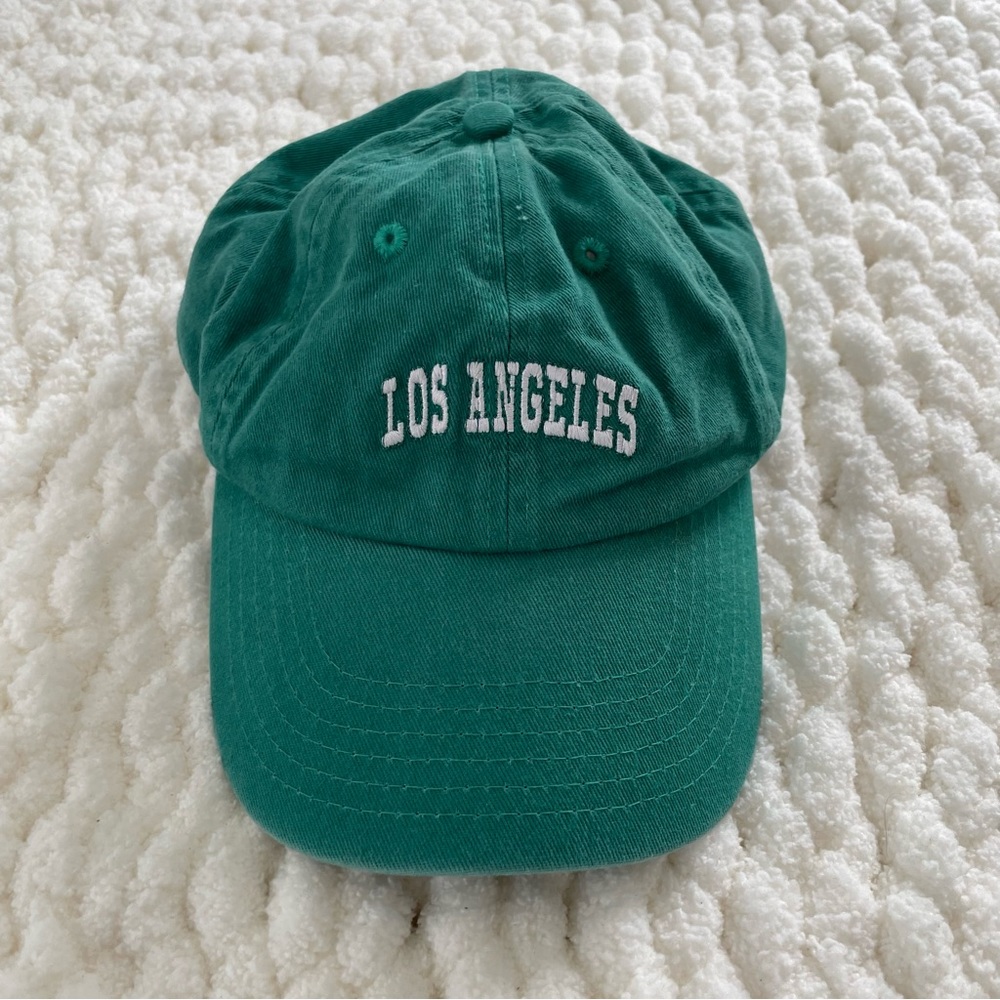 Princess Polly green Los Angeles baseball hat